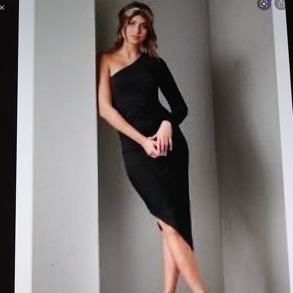 venus ruched mesh bodycon dress